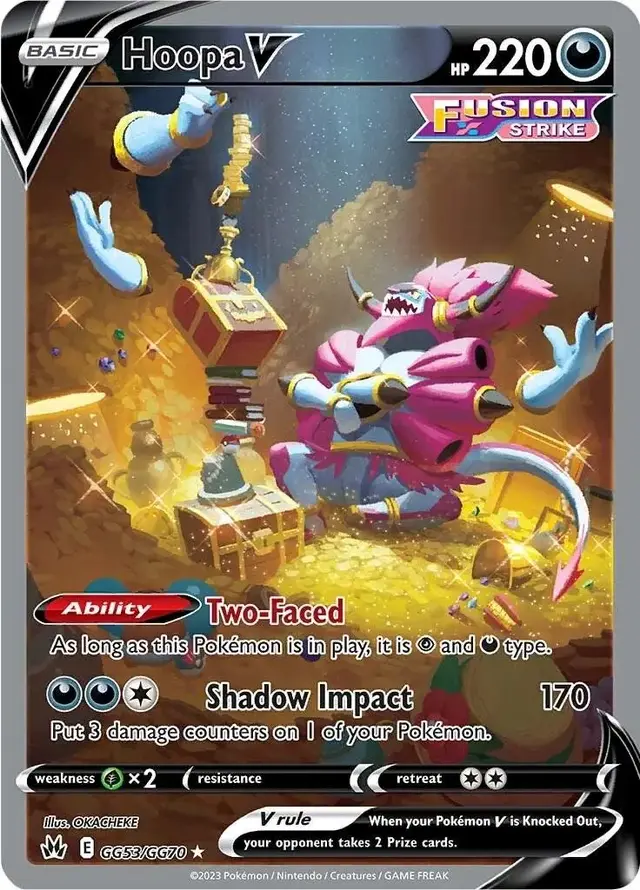Hoopa V - Pokemon Crown Zenith #GG53