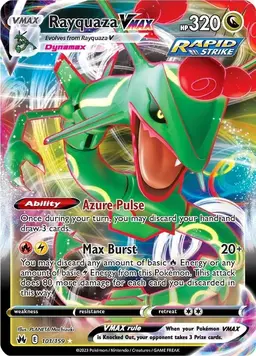Rayquaza VMAX 101 - Pokemon Crown Zenith