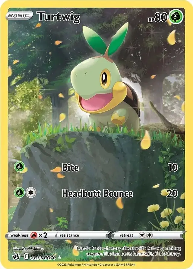 Turtwig - Pokemon Crown Zenith #GG31