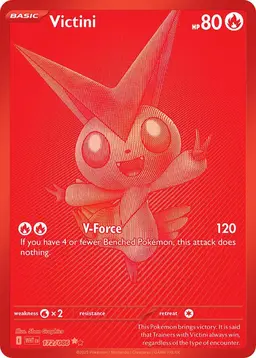 Victini #172 - Pokemon White Flare