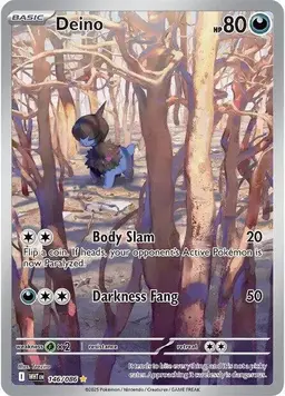 Deino 146 - Pokemon White Flare