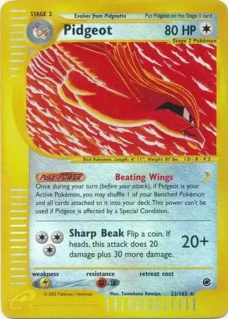 Pidgeot [Reverse Holo] - Pokemon Expedition #23