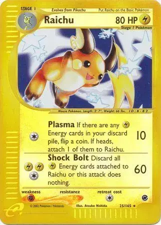 Raichu [Reverse Holo] - Pokemon Expedition #25