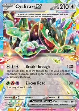 Cyclizar ex 159 - Pokemon Surging Sparks
