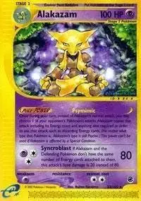 Alakazam [Reverse Holo] - Pokemon Expedition #33