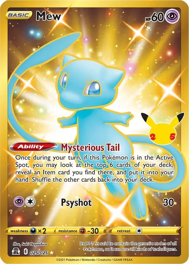 Mew - Pokemon Celebrations #25