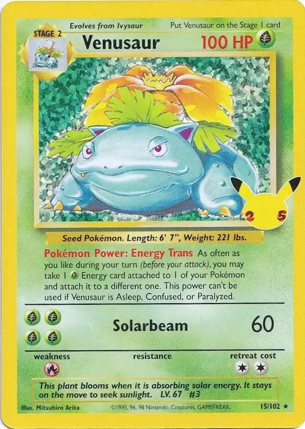 Venusaur - Pokemon Celebrations #15
