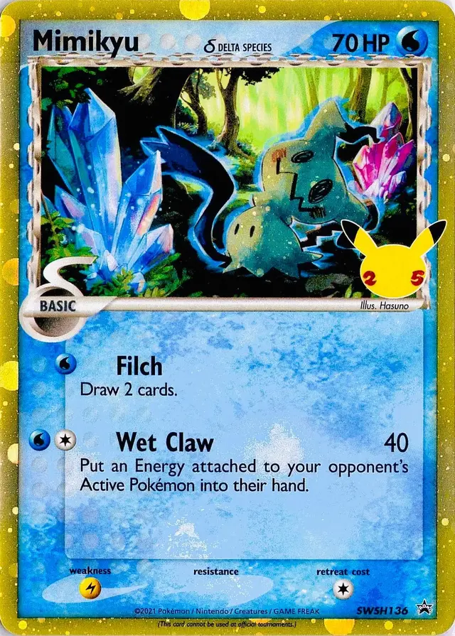Mimikyu - Pokemon Celebrations #SWSH136