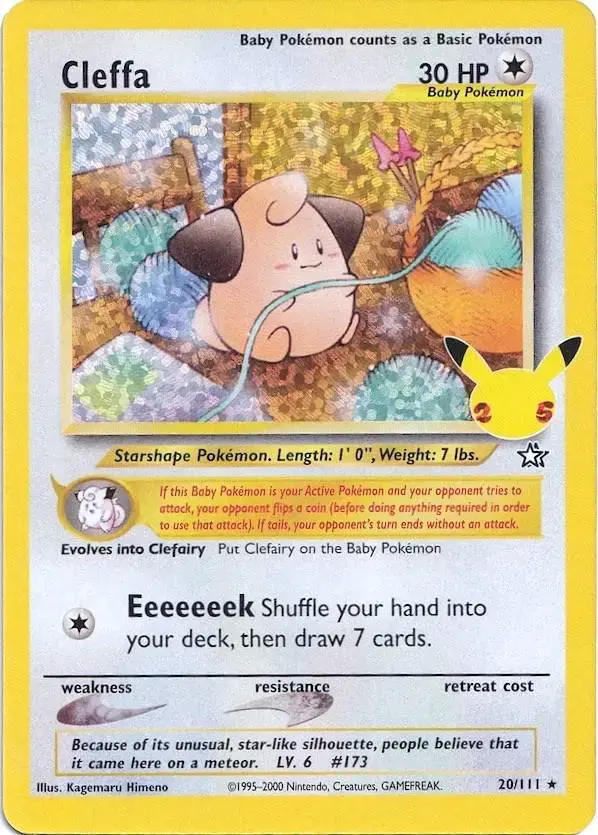 Cleffa - Pokemon Celebrations #20