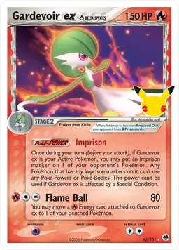 Gardevoir EX 93 - Pokemon Celebrations