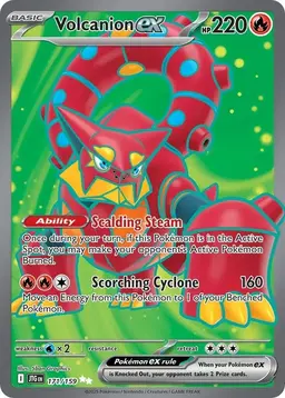 Volcanion ex 171 - Pokemon Journey Together