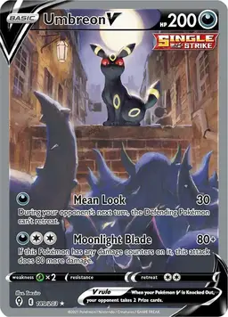 Umbreon V 189 - Pokemon Evolving Skies