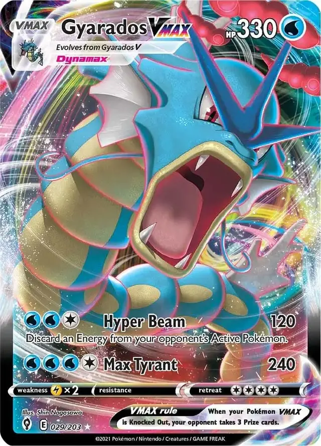Gyarados VMAX - Pokemon Evolving Skies #29