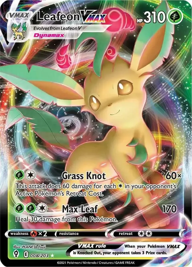 Leafeon VMAX - Pokemon Evolving Skies #8
