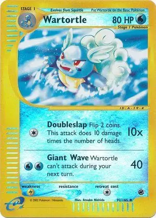 Wartortle [Reverse Holo] - Pokemon Expedition #92