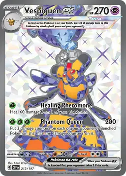 Vespiquen ex 212 - Pokemon Obsidian Flames