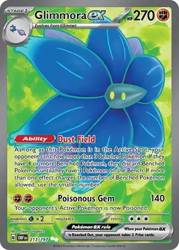 Glimmora ex 213 - Pokemon Obsidian Flames