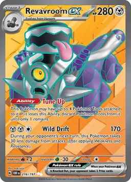 Revavroom ex 216 - Pokemon Obsidian Flames