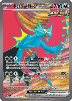 Roaring Moon ex 229 - Pokemon Paradox Rift