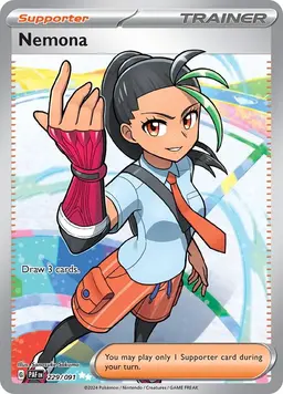 Nemona 229 - Pokemon Paldean Fates