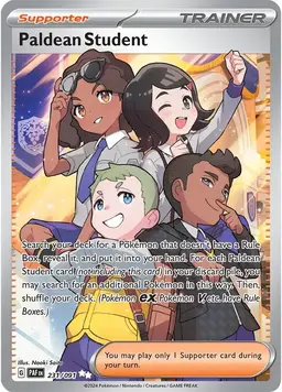 Paldean Student 231 - Pokemon Paldean Fates