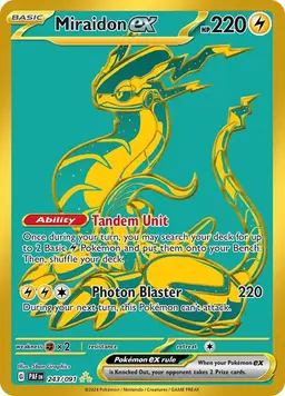 Miraidon ex 243 - Pokemon Paldean Fates