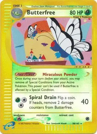 Butterfree [Reverse Holo] - Pokemon Expedition #38