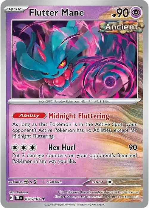 Flutter Mane [Holo] - Pokemon Temporal Forces #78
