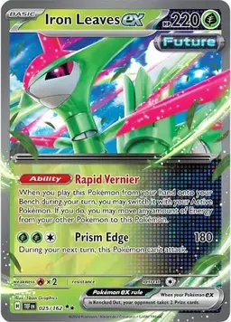Iron Leaves ex 25 - Pokemon Temporal Forces