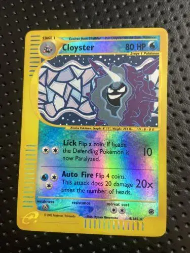 Cloyster [Reverse Holo] - Pokemon Expedition #8
