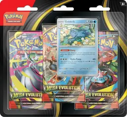 3 Pack Blister: Golduck - Pokemon Mega Evolution