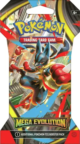 Sleeved Booster Pack - Pokemon Mega Evolution
