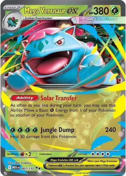 Mega Venusaur ex - Pokemon Mega Evolution #3