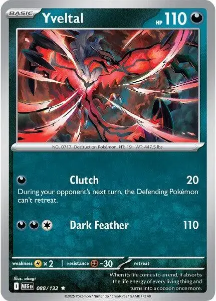 Yveltal - Pokemon Mega Evolution #88