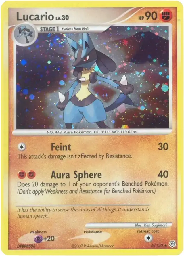 Lucario - Pokemon Diamond & Pearl #6