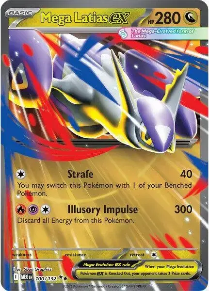 Mega Latias ex - Pokemon Mega Evolution #100