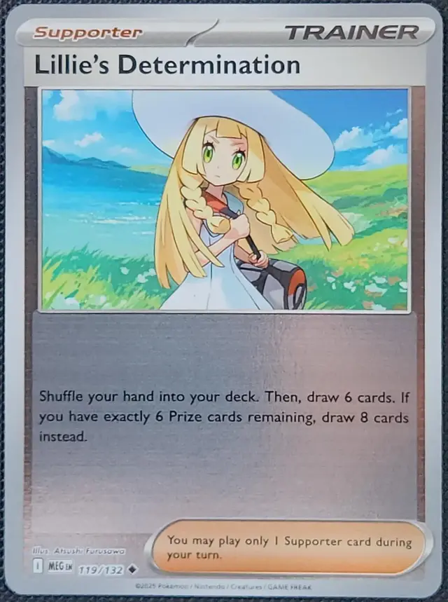 Lillie's Determination [Reverse Holo]