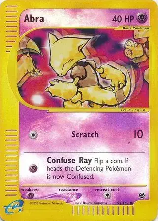 Abra [Reverse Holo] - Pokemon Expedition #93