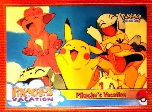 Pikachu's Vacation - Pokemon 1999 Topps Movie #42