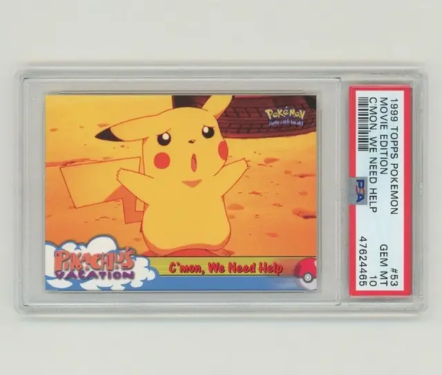 C'Mon, We Need Help - Pokemon 1999 Topps Movie #53