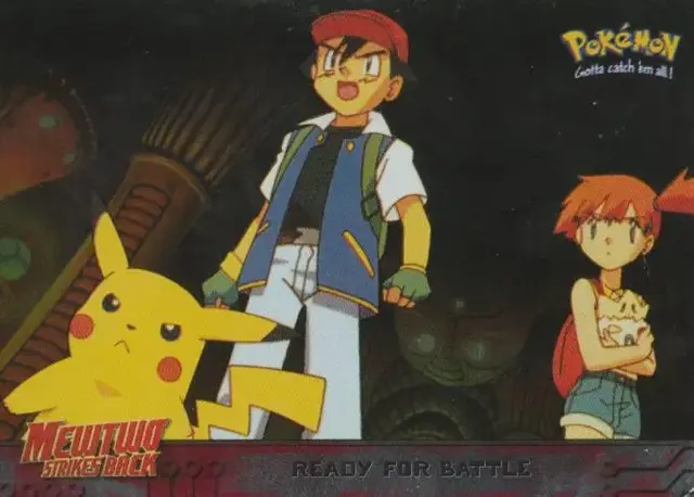 Ready For Battle - Pokemon 1999 Topps Movie #SEALED-6777795