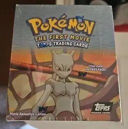 Booster Box [Black Logo] - Pokemon 1999 Topps Movie