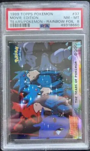 Tears of Pokemon [Rainbow Foil] - Pokemon 1999 Topps Movie #37