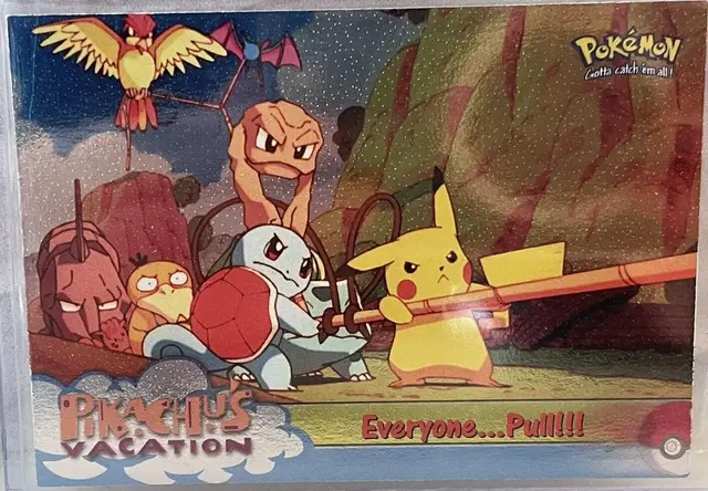 Everyone Pull [Foil] - Pokemon 1999 Topps Movie #52