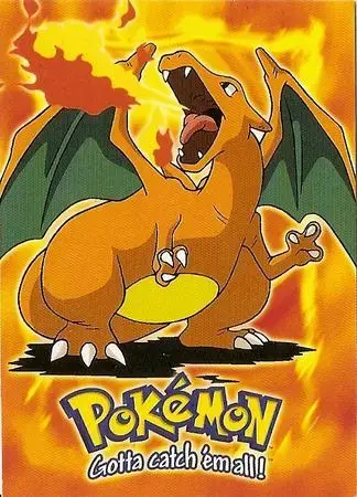 Charizard - Pokemon 1999 Topps Movie Evolution #E6