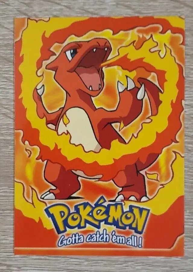 Charmeleon - Pokemon 1999 Topps Movie Evolution #E5