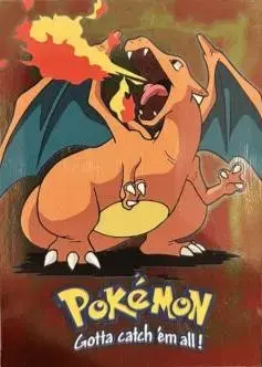Charizard [Foil] - Pokemon 1999 Topps Movie Evolution #E6