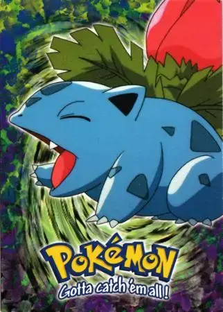 Ivysaur - Pokemon 1999 Topps Movie Evolution #E2