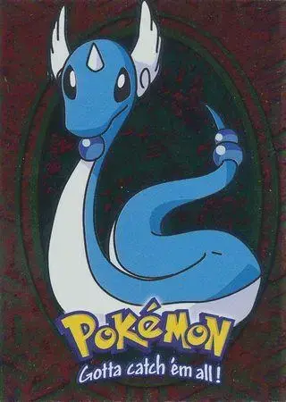 Dragonair - Pokemon 1999 Topps Movie Evolution #E11