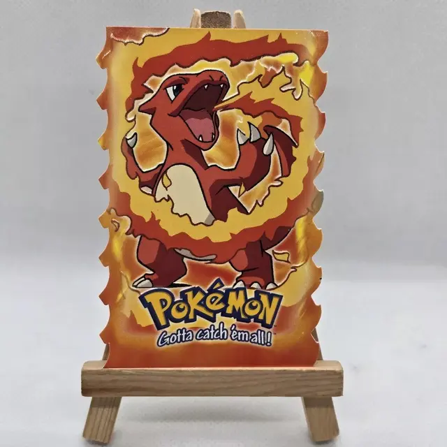 Charmeleon [Die Cut] - Pokemon 1999 Topps Movie Evolution #E5